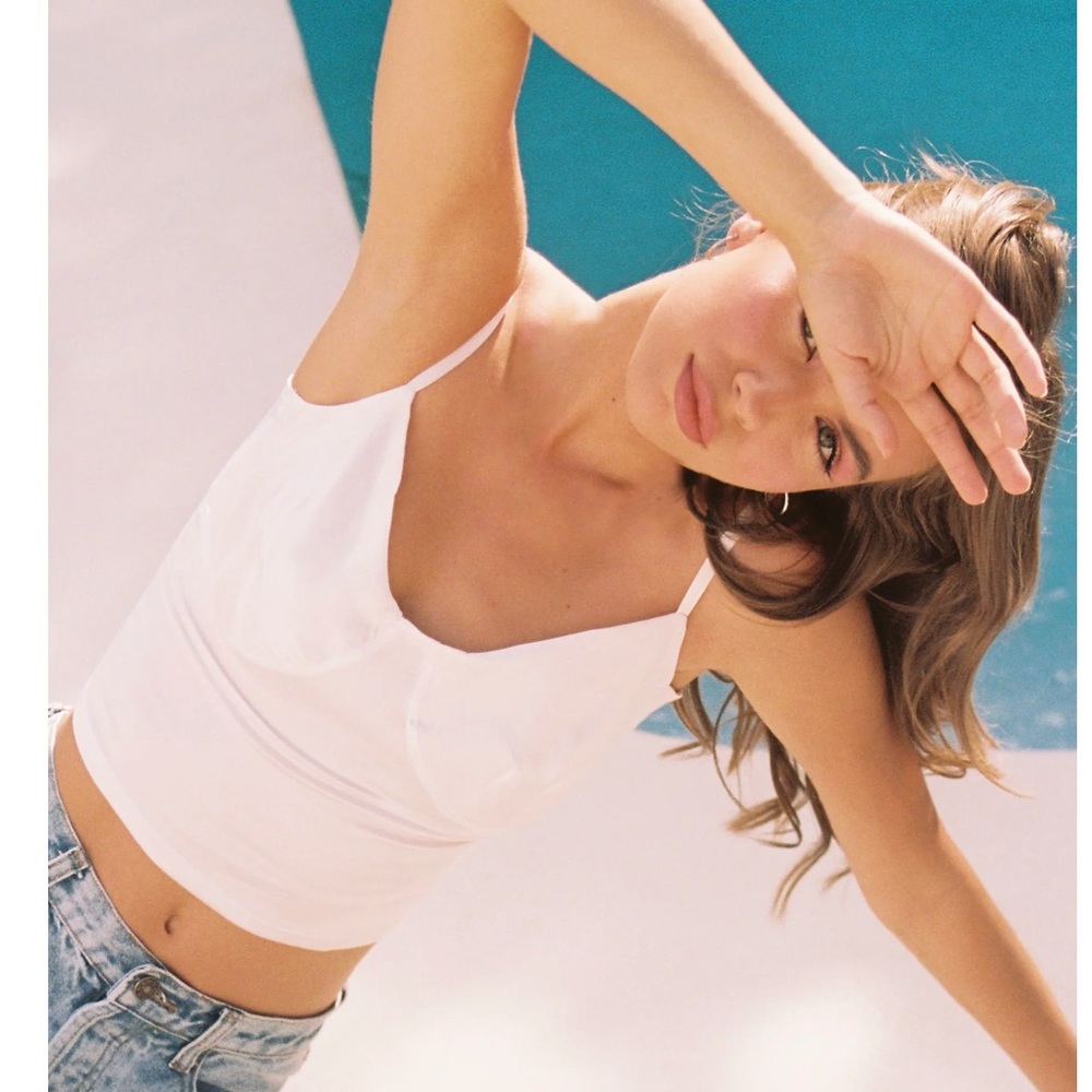 All My Love- DANIELLE TOP 100% silk top| small